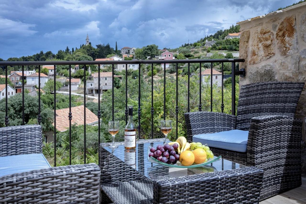 Villa Ploca On Hvar With A Private Heated Pool Dol  Экстерьер фото