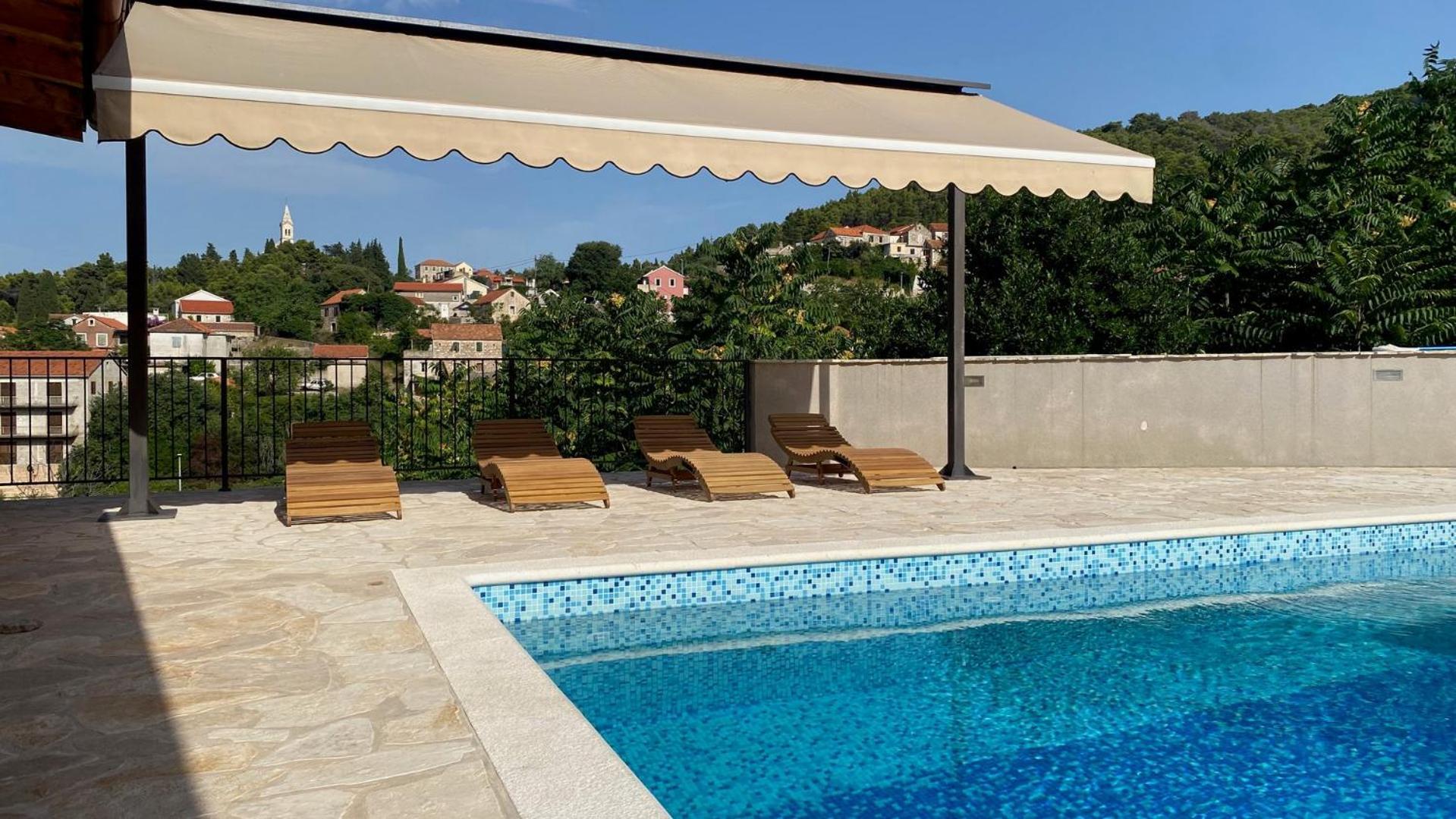 Villa Ploca On Hvar With A Private Heated Pool Dol  Экстерьер фото