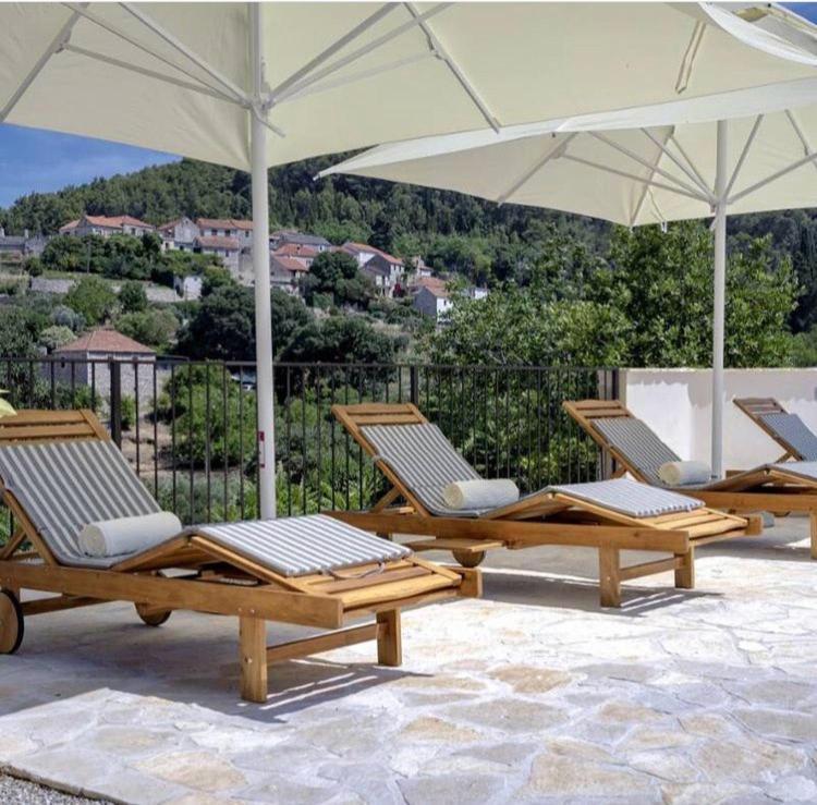 Villa Ploca On Hvar With A Private Heated Pool Dol  Экстерьер фото